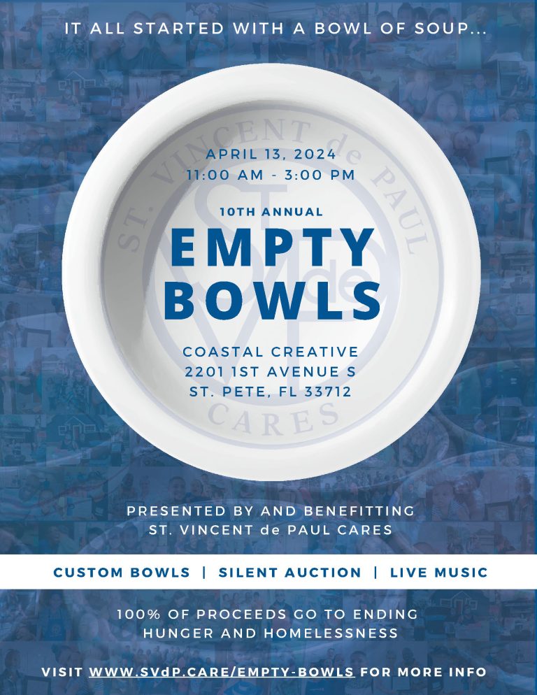 Empty Bowls St. Vincent de Paul CARES