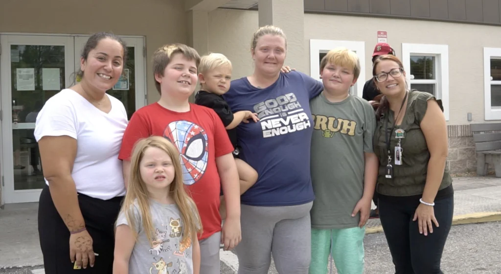 Kilea's Family & Her CCC Case Worker